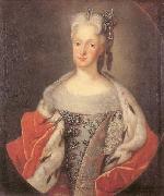 Israel Silvestre Portrait of Maria Josepha of Austria oil